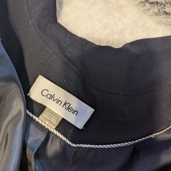 Calvin Klein Classic Black Blazer - Picture 6 of 7